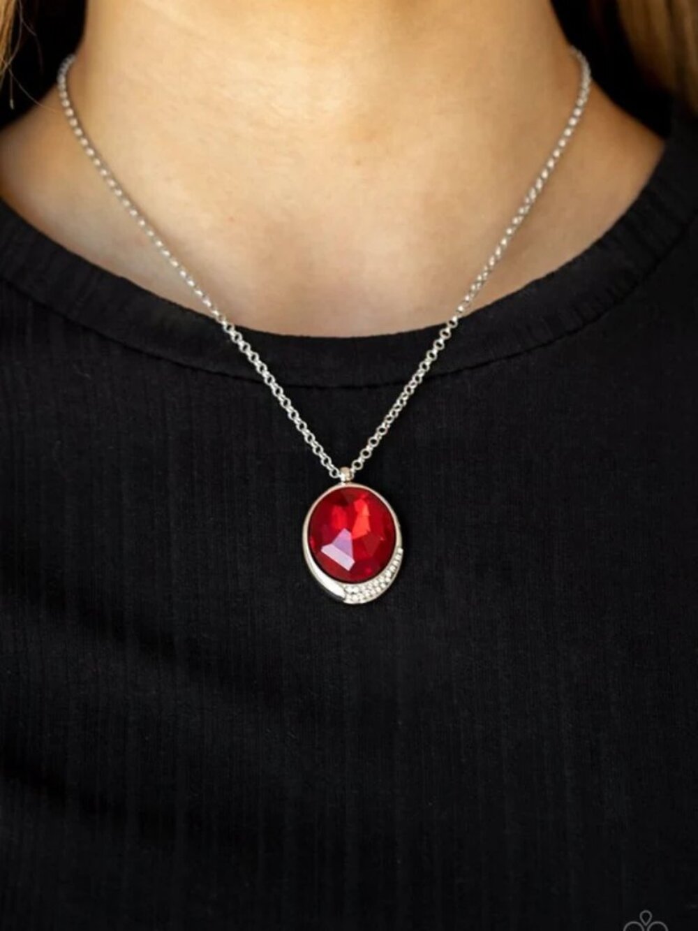 Paparazzi Jewelry Accessories - Fashion Finale - Red Necklace - Vintage